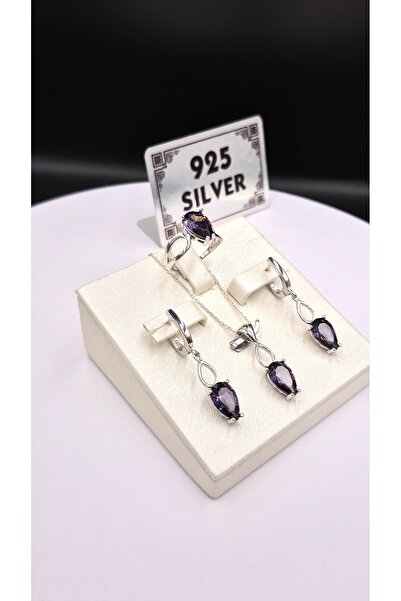 MODA 925 Ayar Kadın Gümüş Set