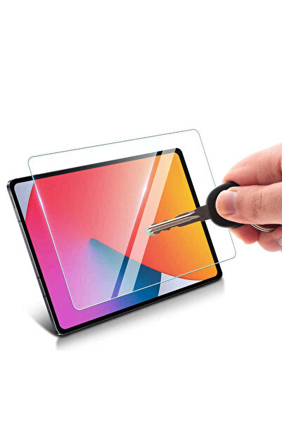 zore iPad 10.9 2020 (4Th Generation) Compatible Ata 5in1 Tablet Tempered Glass Screen Protector - Colorless