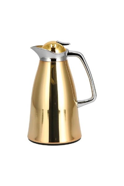 Dallaty Vacuum flask beige and gold 1L