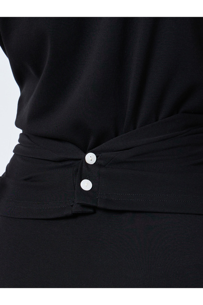 Take Two By Styli Women Solid Sleeveless Twist Front Top