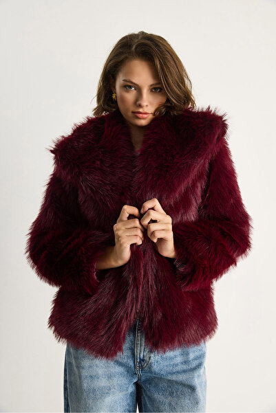 Bianco Lucci Kadın Kürklü Araboy Mont 2429 60351214