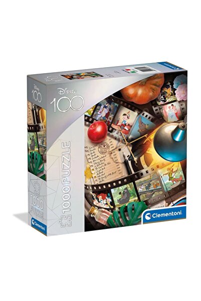 CLEMENTONI Puzzle 1000 piese Disney 100 Movie Classics Illustrato 39720