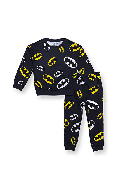 Warner Bros Erkek Bebek Eşofman Takımı İki İplik Bisiklet Yaka Uzun Kol Riban...