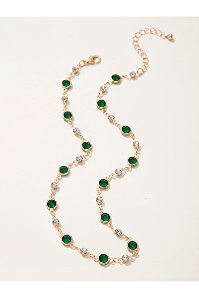 Take Two By Styli Embellished Link Necklace