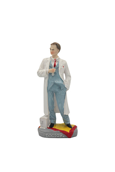 PASTRY PLANET Dekoratif Doktor Temalı Biblo Süs / Pasta Süsü