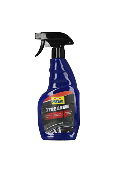 Mr. Mckenic ملمع إطارات عالي اللمعان مقاوم للبهتان والتشقق 500 مل