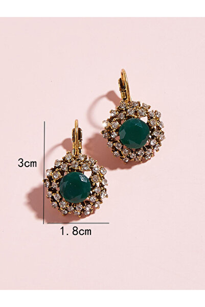 Take Two By Styli Embellished Huggie Earrings