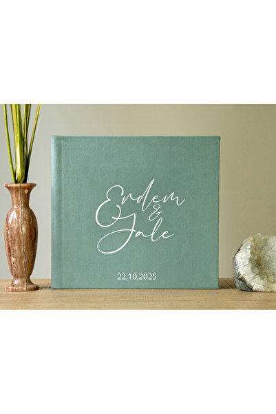 Doruk Baskı Anı Defteri - Düğün Ziyaretçi Defteri 50 Sayfa