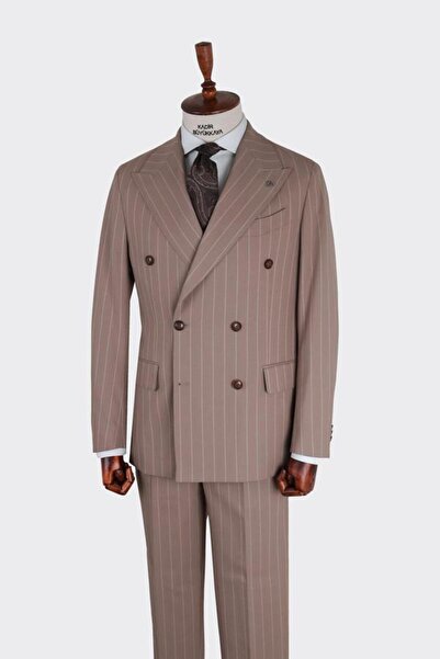 Kadir Büyükkaya Erkek Kruvaze Takım Elbise-KAB1228S