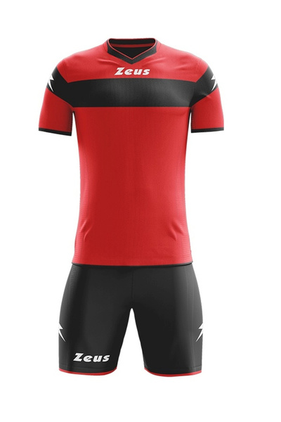 ZEUS Apollo Red Black XL Football Set
