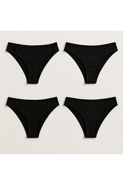 BALDOMERO Chiloți brazilieni pentru femei, pachet de 4 – bumbac confortabil zilnic