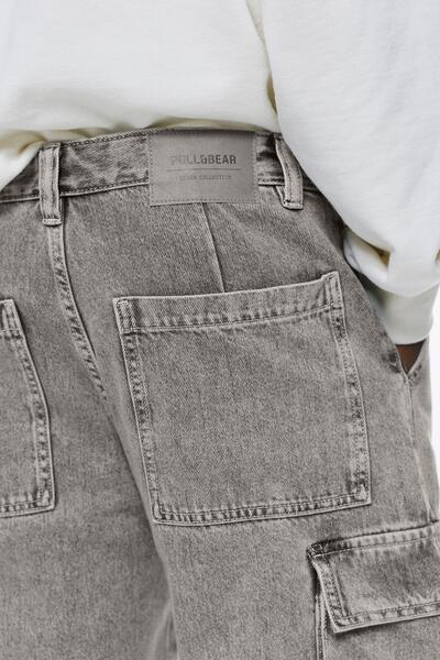 Pull & Bear Baggy cargo jeans
