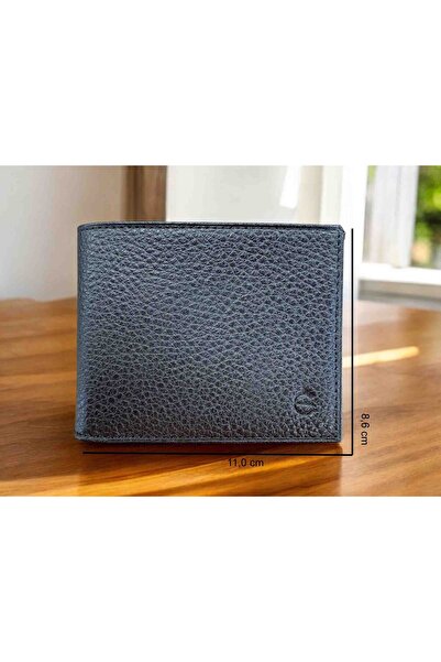 BY NAPPA Men's Genuine Leather Wallet 01500 Black