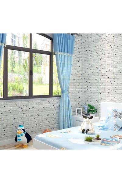 Flippy Αυτοκόλλητα τοίχου, Flippy, αυτοκόλλητα, 70 x 77 cm, Καλυμμένη επιφάνεια 5,3 τ.μ., PVC