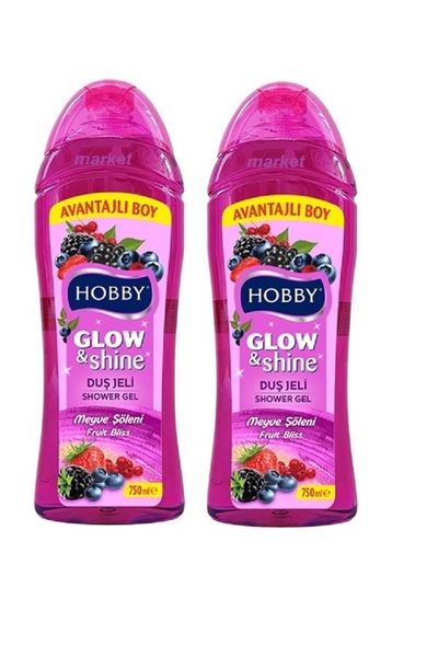 Hobby MEYVE ŞÖLENİ DUŞ JELİ 750 ML X 2 ADET