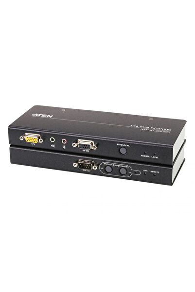 Aten Extender KVM USB VGA/Audio Cat 5 CE750A-AT-G (timbre verde 0.8 lei)