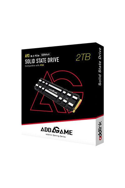 ADDLINK A93 2TB 7400/6500 MB/s M.2 2280 PCIe Gen4 NVMe 1.4 PS5 SSD AD2TBA93M2P