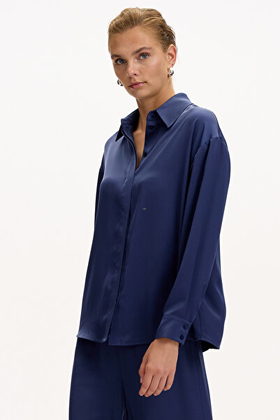 Exquise Long Sleeve Classic Collar Buttoned Regular Shirt