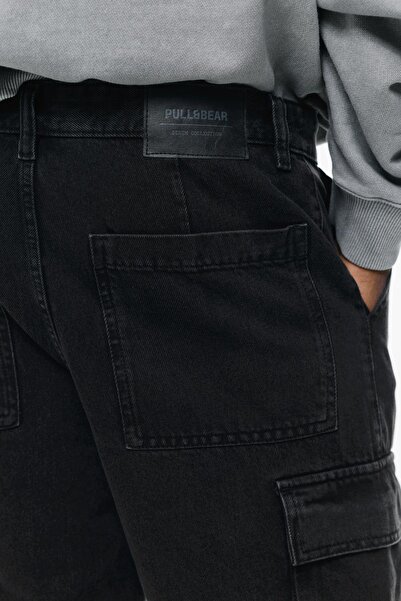 Pull & Bear Baggy cargo jeans