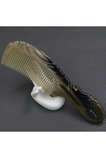 Sorendy Prirodni češalj od kosti, rog, češalj za kosu protiv kovrčanja, ručno...