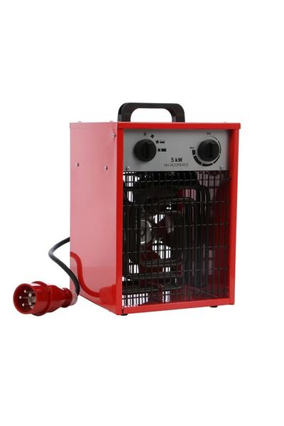 Paxton Electric fan heater, power 5 kW, built-in thermostat, self-resetting and self-closing system, ...