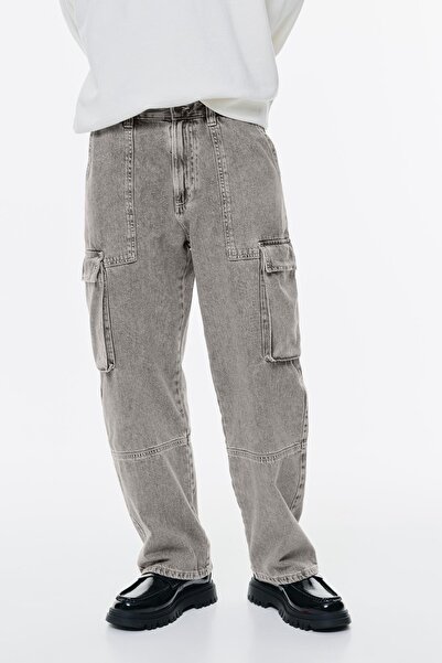 Pull & Bear Baggy cargo jeans