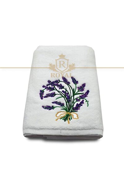 H Hotel Supplier Embroidered Bath Towel, Hotel Supplier, 100% cotton, White, ...