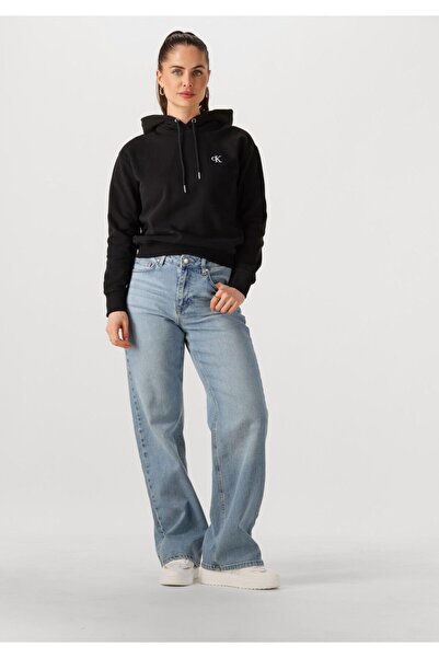 Calvin Klein Hanorac pentru femei cu glugă negru