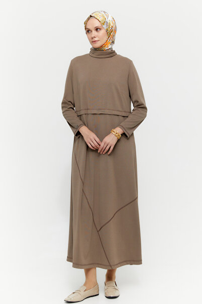 Setrms Spor Dikişli Triko Elbise