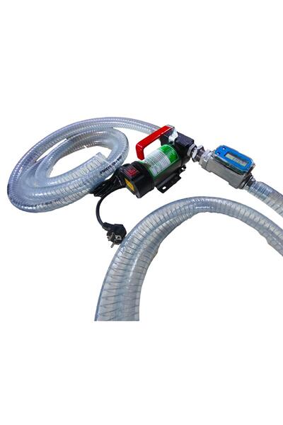 Düzey SAYAÇLI 12 VOLT SIVI AKTARMA POMPASI & 5 METRE HORTUMLU