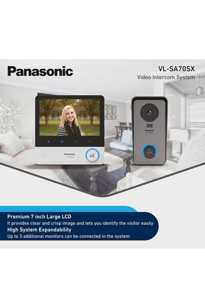 PANASONIC نظام الاتصال الداخلي عبر الفيديو VL-SA70SX