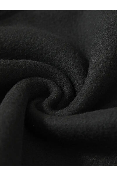 Touz Moda Ribbon Printed Unisex Oversize Hooded Sweatshirt Hoodie