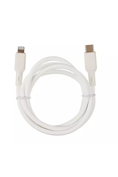 AUKEY Silicone MFI Cable Type-C to Lightning 1M White