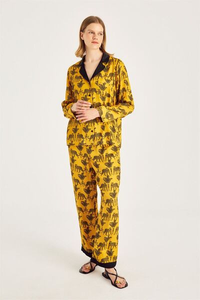 Bemore34 HAYVAN FİGÜRLÜ PİJAMA TAKIMI