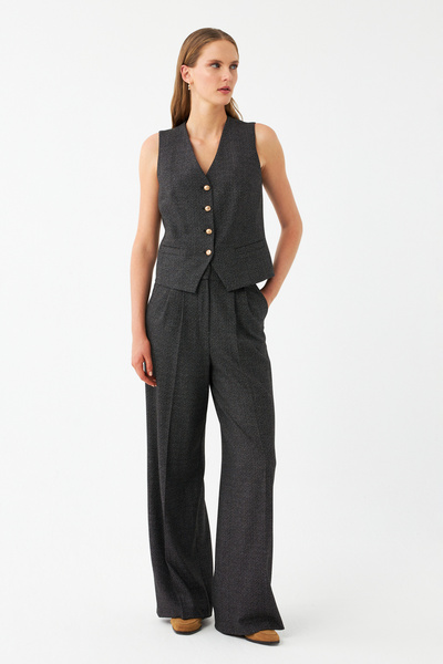 NAGRADA Yelek-Bol Paça Pantolon Takım