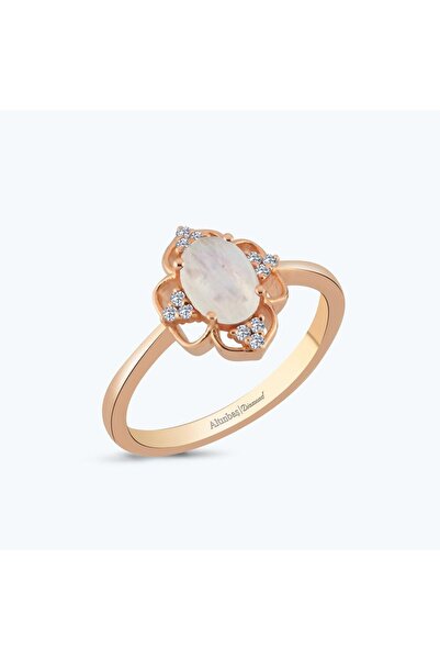 Altınbaş Pırlanta Topaz Taş Oval Yüzük