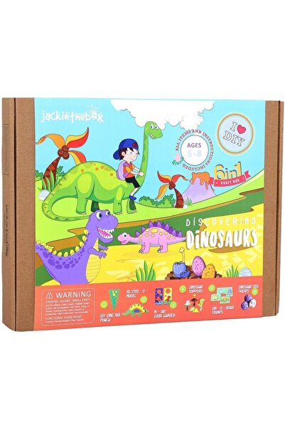 jack in the box KIT CREATIE 6-IN-1 DINOZAURII