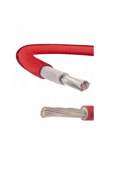 Dali Solar Cable 4 mm, 1 m, Red, Flexible Copper Conductor, Durable Insulation