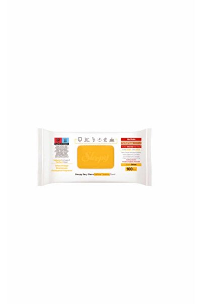 Sleepy Set 5 Bucati Servetele umede Easy Clean Herbal Soap Additive, 100 buc