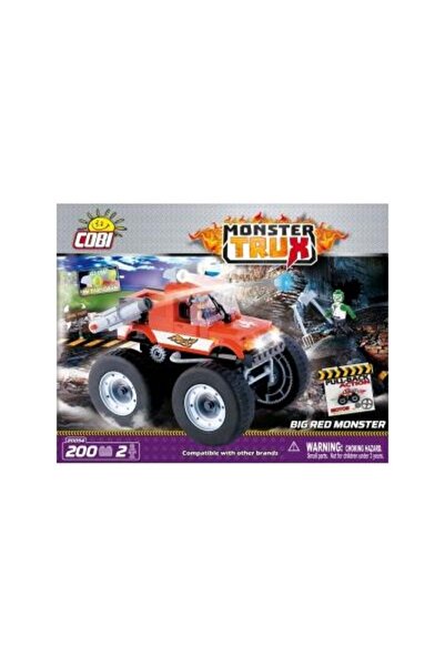 COBI Set Constructie Monster Trux, Transformer Rosu!