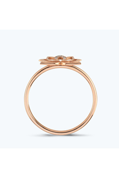 Altınbaş Pırlanta Lotus Çiçeği Yüzük