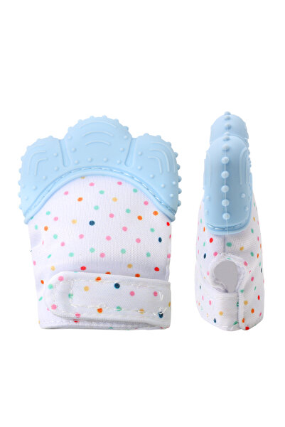 PIKKABOO Organic 2in1 BPA Free nonslip baby mitten teether & pacifier