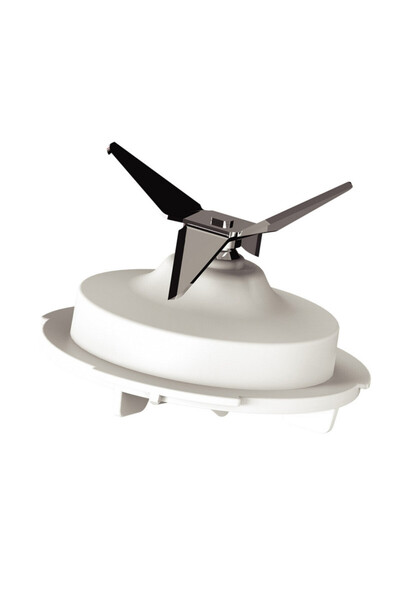 TESLA Blender BL510BWS, 500W, Cană de sticlă cu o capacitate de 1,5 litri, Pulse, Lame quad, Alb/Mentă