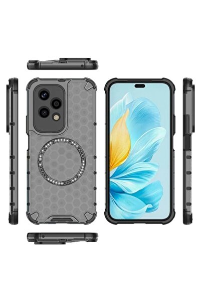 Dali Husă de protecție compatibilă cu Honor 200 Lite, HoneyComb Shield MagSaf...