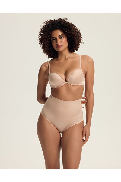 ESOTIQ Shaping Briefs Slimming Underwear Panties High Waist Over Belly Smooth Polyamide | Silky