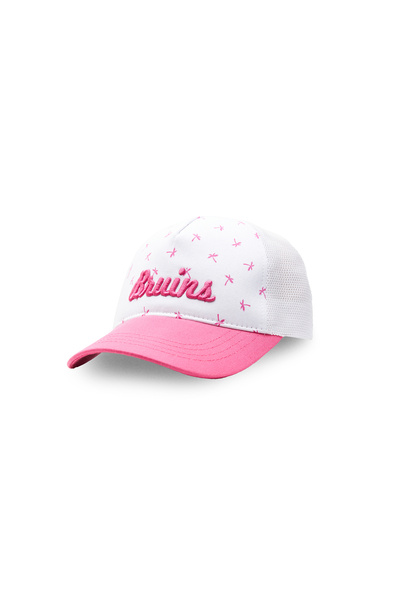 UCLA Roxy Candy Pink Baseball Cap Mesh Embroidered Unisex Hat