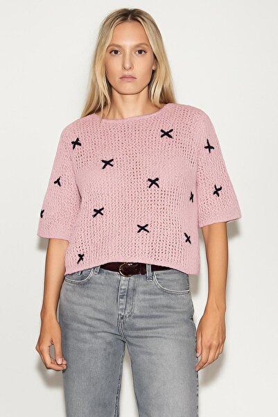 HAKKE Fiyonklu Ajurlu Oversize KAZAK