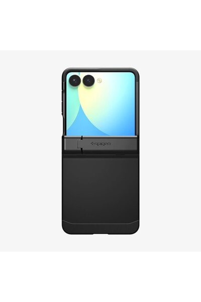 Spigen Galaxy Z Flip 7 Ekstra Dayanıklı Kılıf Tough Armor Pro MagFit KickStan...