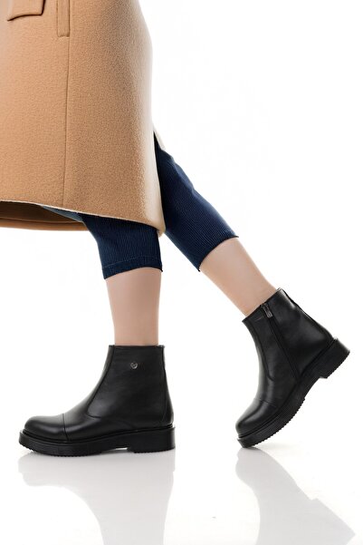 Diego Carlotti Valódi bőrből készült női alkalmi csizma DC2644