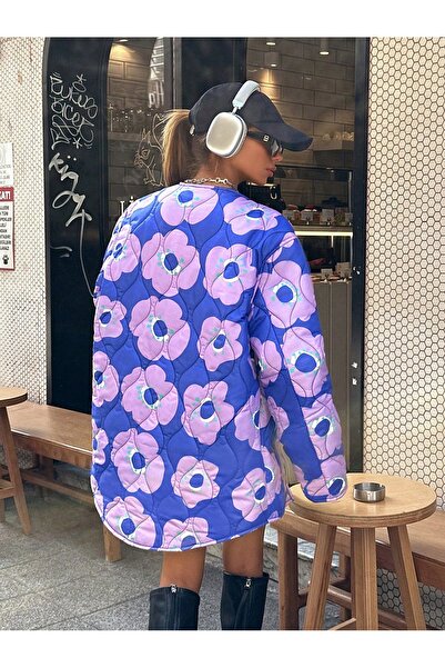 MİSS MİLLİON ÇİÇEK DESENLİ KADIN MONT